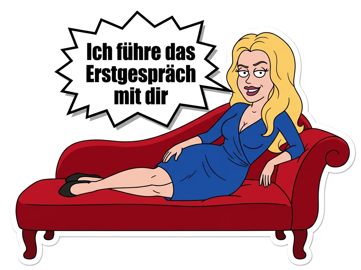 Ich führe das Erstgespräch mit dir
